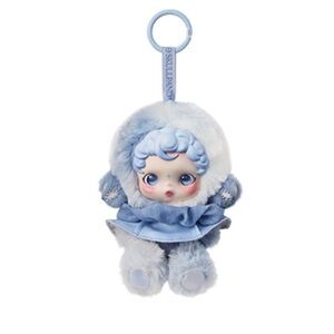 Pop mart Skullpanda L'impressionnisme plush pendant Figure -Dew